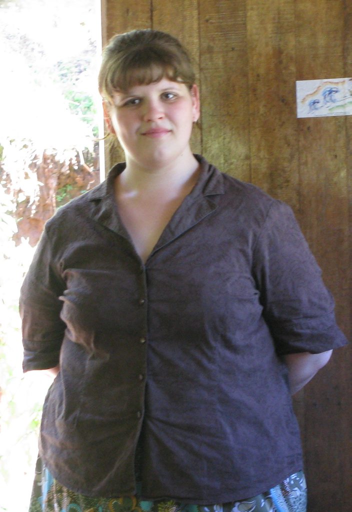Melissa before she overhauled her lifestyle. Melissa before she overhauled her lifestyle.